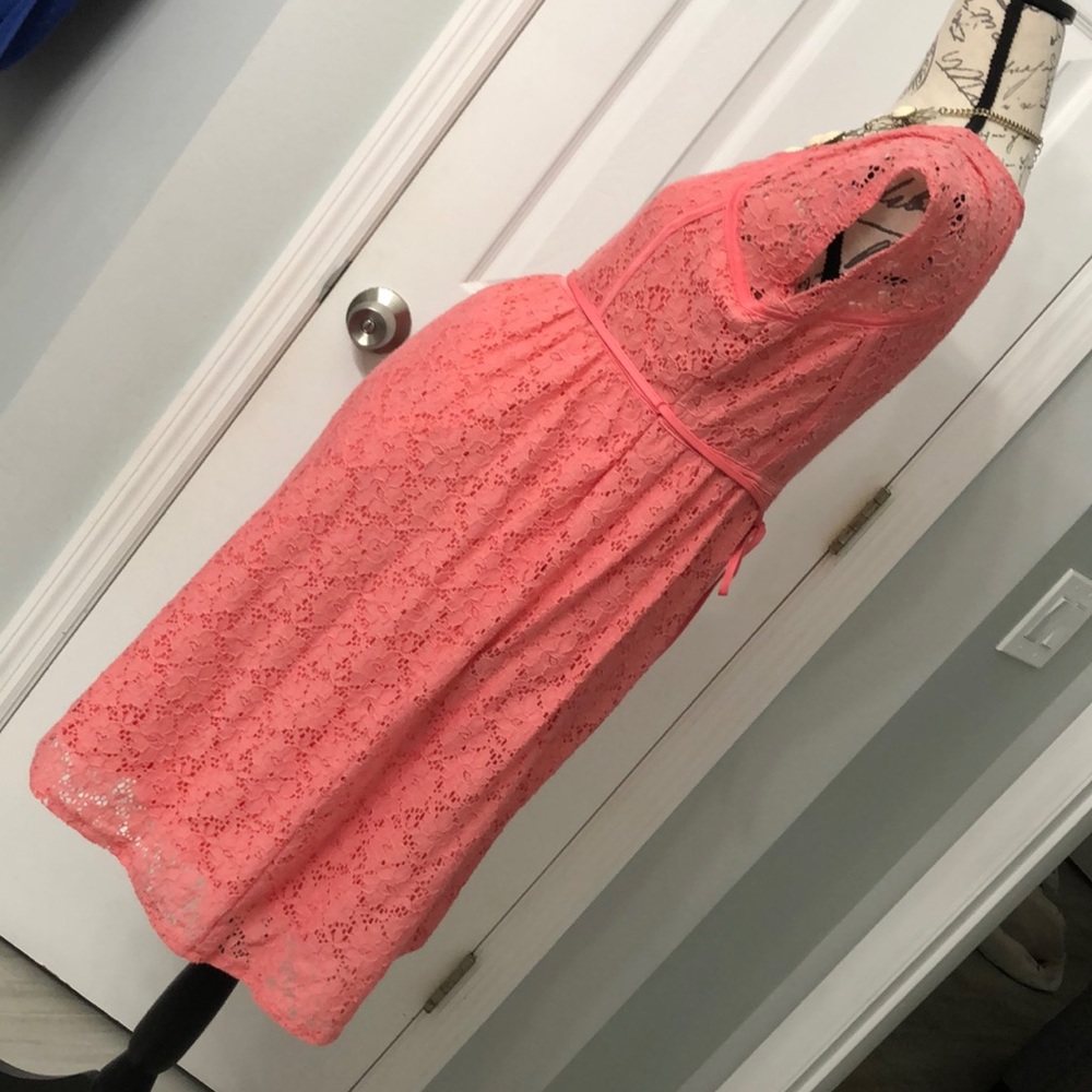 Cute coral Motherhood Maternity dress 👗